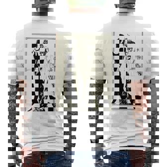 母とサロメ、オーブリー・ビアズリーによるヘロディアス1894 長袖tシャツ メンズTシャツ バックプリント - Kawaiitshirt