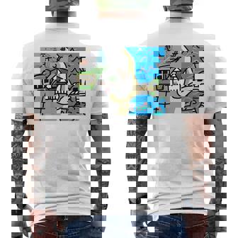 江ノ島・鎌倉の思い出 2025年リニューアルバージョン メンズTシャツ バックプリント - Kawaiitshirt