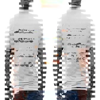 海鮮 ネタ 面白いtシャツ おもしろ 食べ物 文字入り メンズ 面白い 服 オリジナル グッズ 文字tシャツ プレゼント 長袖tシャツ メンズTシャツ バックプリント - Kawaiitshirt