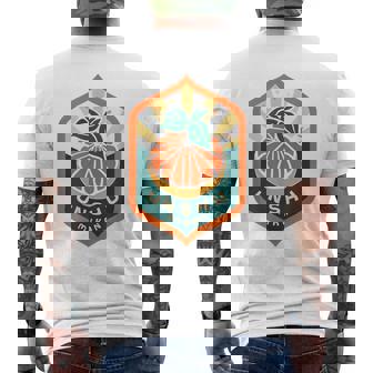 温州ミカン メンズTシャツ バックプリント - Kawaiitshirt