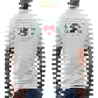 父の日のお父さんギフト ハッピー父の日tシャツ メンズTシャツ バックプリント - Kawaiitshirt