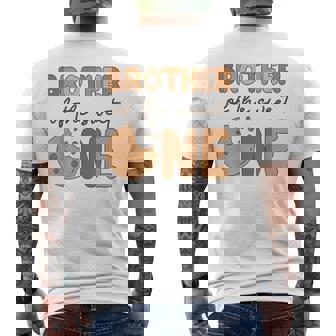 甘いものの兄弟 クッキーとミルクの誕生日パーティー メンズTシャツ バックプリント - Kawaiitshirt