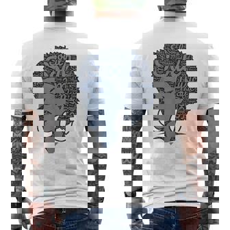 私は70年代80年代のファンクソウルミュージックが大好きです メンズTシャツ バックプリント - Kawaiitshirt