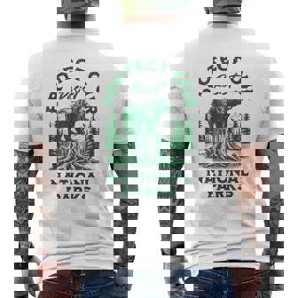 米国国立公園レジストサービス メンズTシャツ バックプリント - Kawaiitshirt