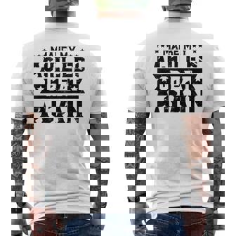 素晴らしいアキレス腱膝アパレル メンズTシャツ バックプリント - Kawaiitshirt