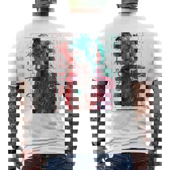 美的テックウェアi ギャングスタ・アニメ 長袖tシャツ メンズTシャツ バックプリント - Kawaiitshirt