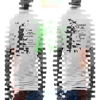 聖フランシスコ メンズTシャツ バックプリント - Kawaiitshirt