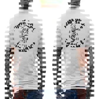 腎臓移植サバイバー 手術 回復記念日 メンズTシャツ バックプリント - Kawaiitshirt