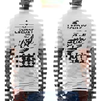 還暦 1965年4月生まれ 60歳 ヴィンテージ メンズTシャツ バックプリント - Kawaiitshirt