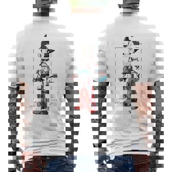 鉄腕アトム Mecanicalアトム A Ctezuka Productions メンズTシャツ バックプリント - Kawaiitshirt