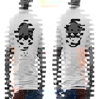 鉄腕アトム アイコン ウラン Ctezuka Productions メンズTシャツ バックプリント - Kawaiitshirt