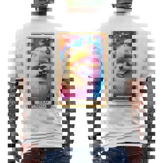 面白いtシャツ ポメラニアン イヌ わんこ メンズ 犬好き グッズ かわいい おもしろ 面白い 服 ネタ 犬 長袖tシャツ メンズTシャツ バックプリント - Kawaiitshirt