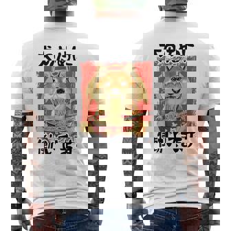 面白いtシャツ 柴犬 イヌ わんこ メンズ 犬好き グッズ おもしろ 面白い 服 ネタ わんこ シバイヌ メンズTシャツ バックプリント - Kawaiitshirt