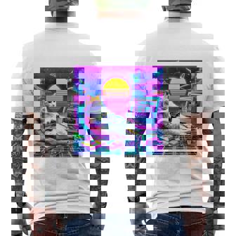 面白いtシャツ 猫 ゲーム ネコ ゲーマー メンズ 猫好き グッズ かわいい おもしろ 面白い 服 ネタ 長袖tシャツ メンズTシャツ バックプリント - Kawaiitshirt