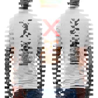 面白くて笑いたい人のためのxハムスター。 長袖tシャツ メンズTシャツ バックプリント - Kawaiitshirt