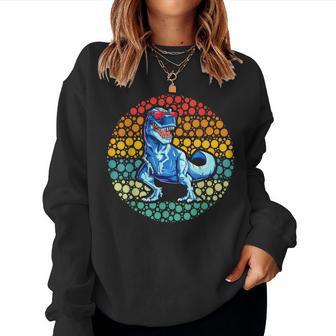 15Th September T-Rex Dot Boys Girls Dot Day Women Sweatshirt - Thegiftio UK