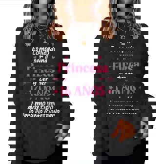 16 Años Una Princesa 16 Años Chica Cumpleaños Sudadera Mujer - Regaloses