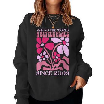 16 Year Old 16Th Birthday 2009 For Girls N Sweet 16 Women Sweatshirt - Thegiftio UK