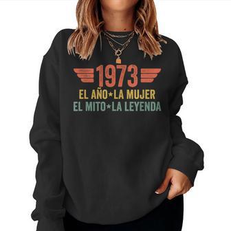 1973 El Año La El Mito La Leyenda Sudadera Mujer - Regaloses