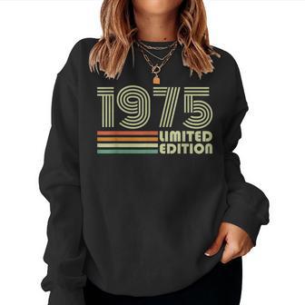 1975Intage Retro Regalo Cumpleaños 50 Años Hombres Es Sudadera Mujer - Regaloses