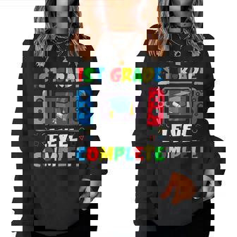 1St Grade Level Complete Last Day Of School Video Game Boys Women Sweatshirt | Mazezy