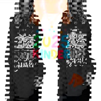 2025 Kinder Graduate Kindergarten Graduation 2025 Boys Girls Women Sweatshirt | Mazezy