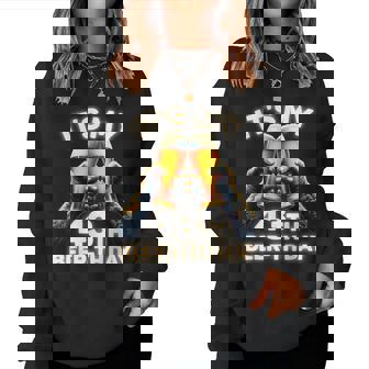 43歳の誕生日プレゼントのアイデアbeerthdayビール レディーススウェットシャツ - Kawaiitshirt