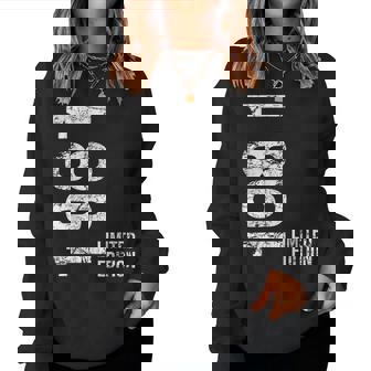 44歳の誕生日 男性 女性 44歳 1981年 誕生日プレゼント レディーススウェットシャツ - Kawaiitshirt