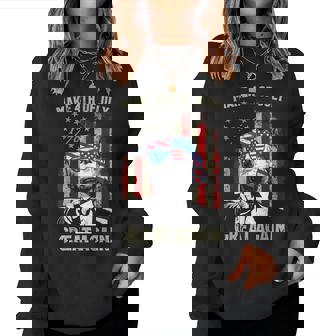 Make 4Th Of July Great Again Trump Women Women Sweatshirt | Mazezy