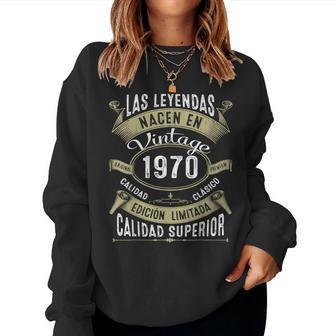 55 Años Cumpleaños Regalo Hombre Intage 1970 Sudadera Mujer - Regaloses