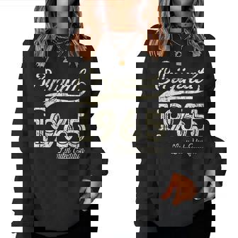 60Th Birthday Womenintage 1965 Original Parts レディーススウェットシャツ - Kawaiitshirt