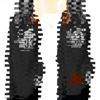 80歳の誕生日 メンズギフト 80歳 女性用 80年 8月 1943 レディーススウェットシャツ - Kawaiitshirt