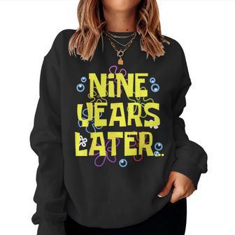 9 Nine Years Later 9 Year Old Birthday For Girls Boy Women Sweatshirt - Thegiftio UK