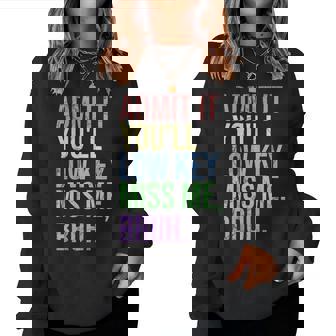 Admit It You'll Low Key Miss Me Bruh Teacher Women Sweatshirt - Monsterry
