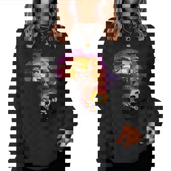 African American Boyunflower Melanin History Month レディーススウェットシャツ - Kawaiitshirt