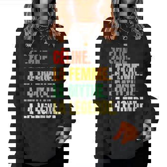 Anniversaire Nom Céline Maman Fille Ans Humour Sweat-shirt pour femme - Cadeauxyz