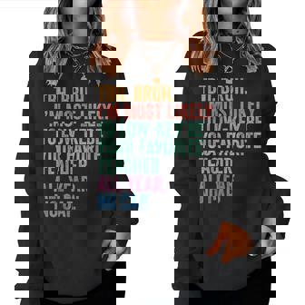 Back To School Bruh Low Key Be Your Favorite Teacher No Cap Women Sweatshirt - Thegiftio