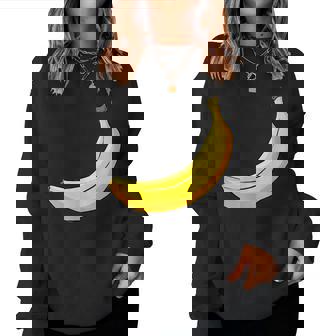 Bananaeganegetarian Merch レディーススウェットシャツ - Kawaiitshirt