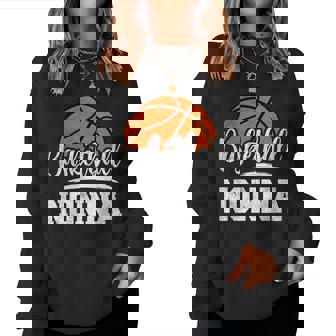 Basketball Nonna Basketball Player Game Day Mother's Day Women Sweatshirt - Thegiftio