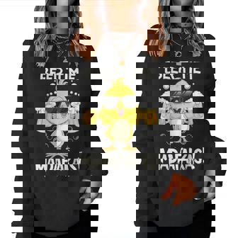 Beer Time Madafakas Duck Women Sweatshirt - Monsterry