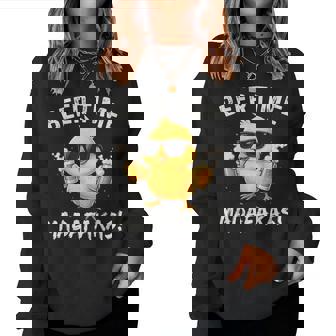 Beer Time Madafakas Women Women Sweatshirt | Mazezy