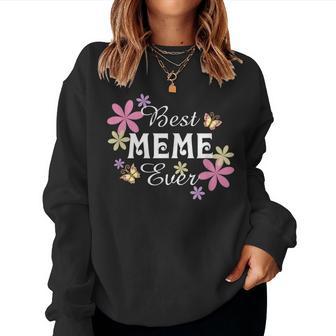 Best Meme Ever Cute Grandma Women Sweatshirt - Thegiftio UK