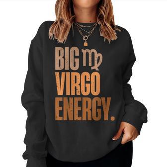 Big Virgo Energy African American Melanin Women Sweatshirt - Thegiftio UK