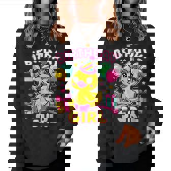 Birthday Girl Rubber Duck Women Sweatshirt - Monsterry
