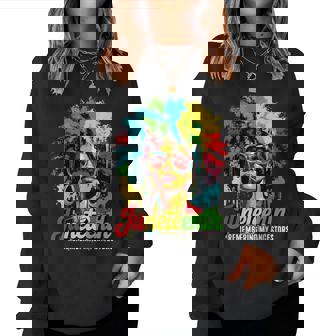 Black Freedom Junenth 1865 Remembering My Ancestors Women Sweatshirt - Thegiftio UK