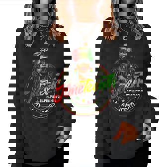 Black Junenth Remembering My Ancestors 1865 Women Sweatshirt - Thegiftio UK