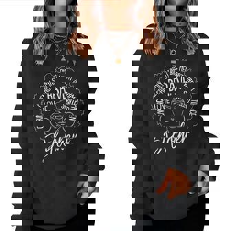 Black Mother Mothers-Day Afro Hair Melanin Pride Mama Mom Women Sweatshirt - Monsterry