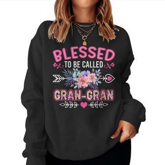 Blessed To Be Called Gran-Gran Mother's Day Women Sweatshirt - Thegiftio UK