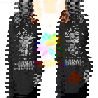 Blessed To Be Called Mawmaw Sunflower Rainbow Lovers Women Sweatshirt - Monsterry