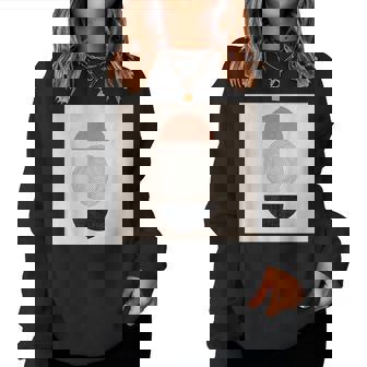 Boho 抽象形アート ミッドセンチュリー モダンアート レディーススウェットシャツ - Kawaiitshirt